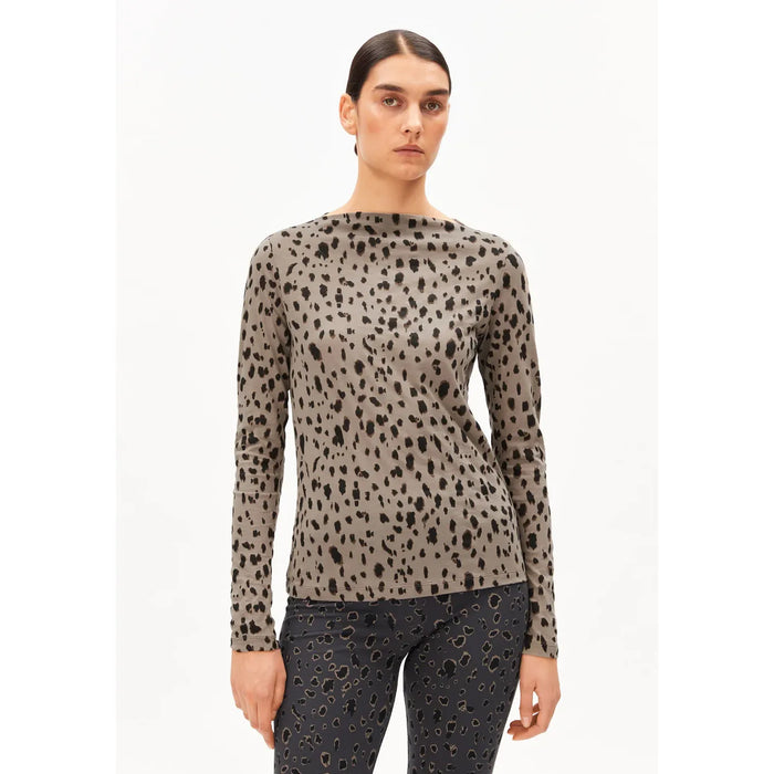 Leo Longsleeve Walnut Cream Bild 1