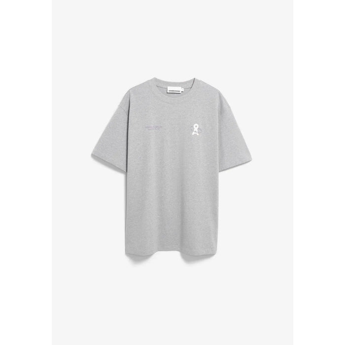 Maarkos Un-Wasted T-Shirt Silver Melange Bild 1