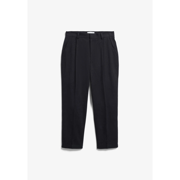 Taamir Structure Pleated Pant Black Bild 1