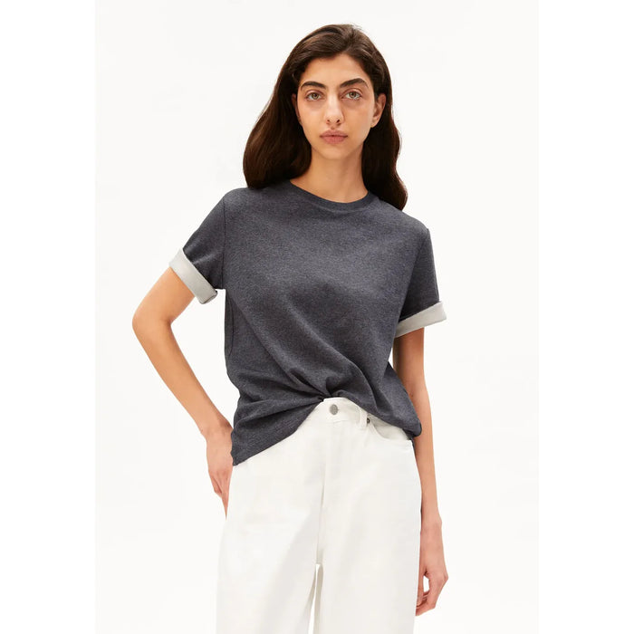 Un-Wasted T-Shirt Steel Melange/Undyed Bild 1