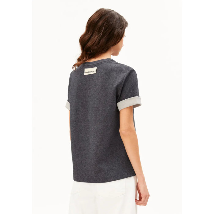 Un-Wasted T-Shirt Steel Melange/Undyed Bild 2