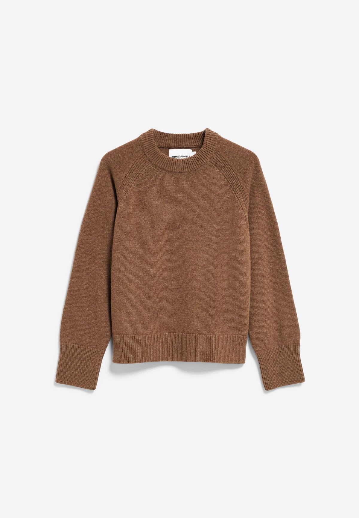 Wool Knit Sweater Claystone Melange Bild 1