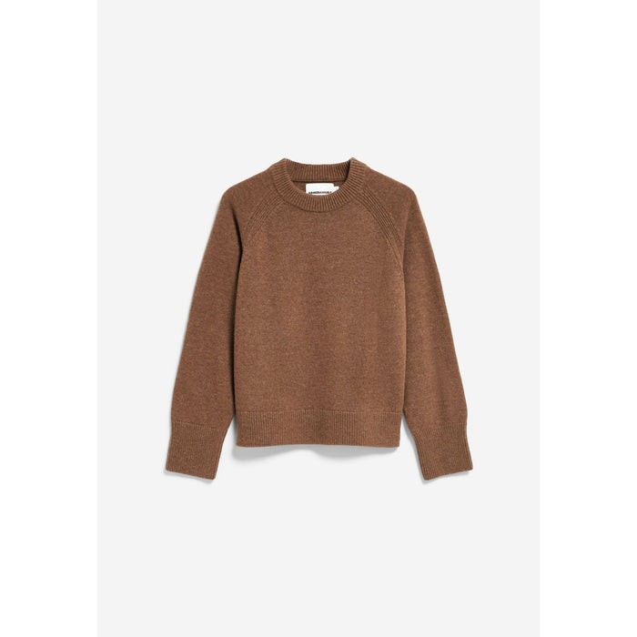 Wool Knit Sweater Claystone Melange Bild 1