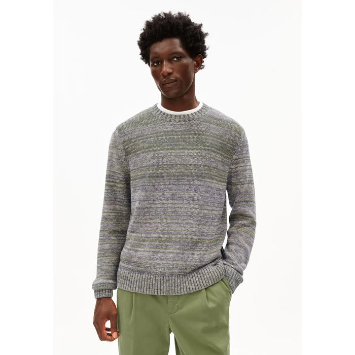 Yarnmix Knit Sweater Fatigue Green/Sand S Bild 1