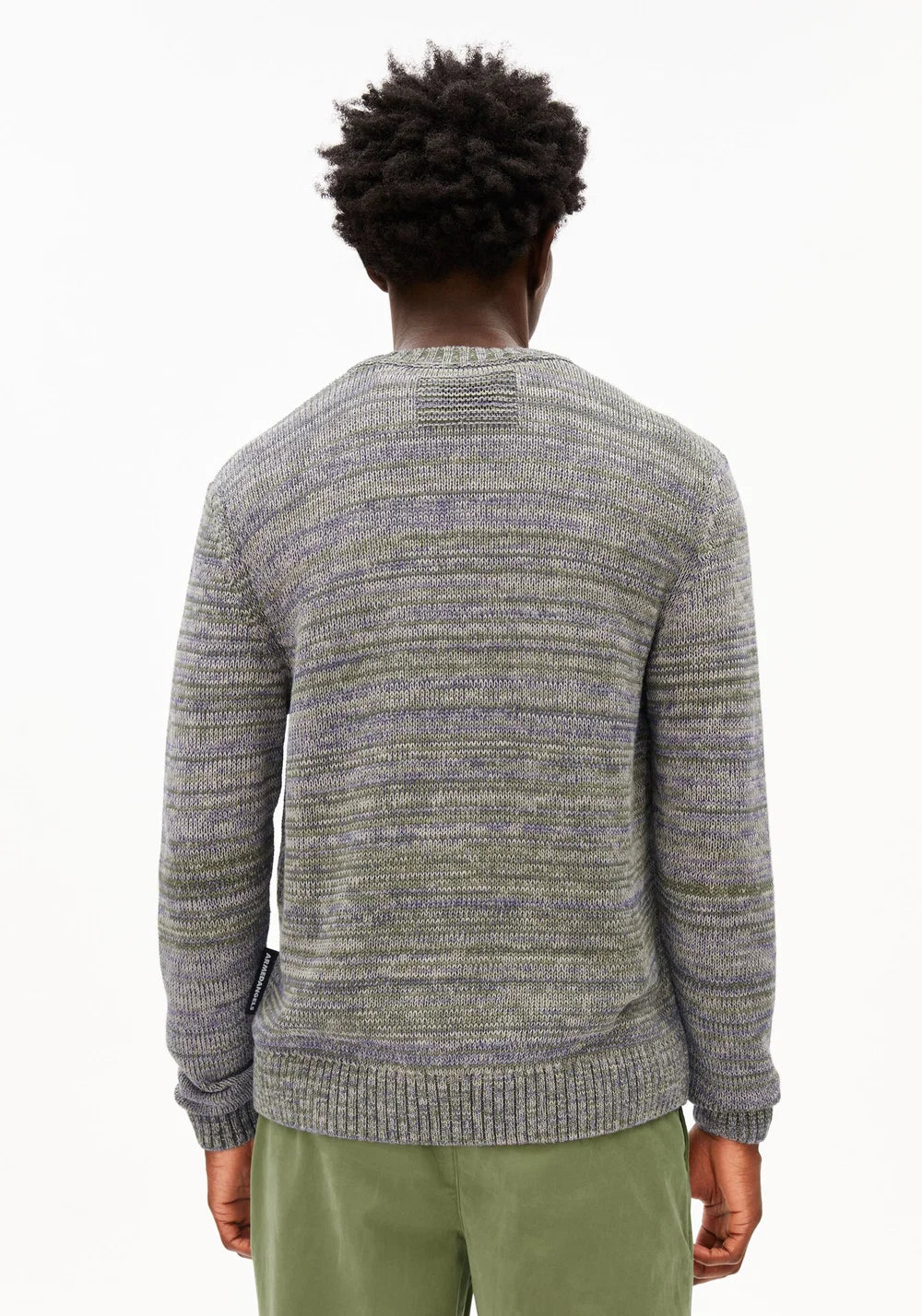 Yarnmix Knit Sweater Fatigue Green/Sand S Bild 2