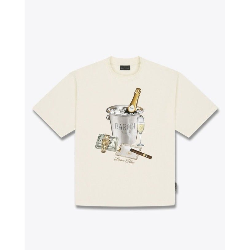 Baron Beach Bill OS BP Tee Off-White Bild 1
