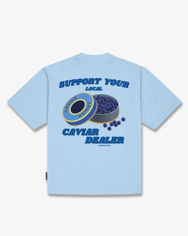 Caviar Dealer OS BP Tee Light Blue Bild 2