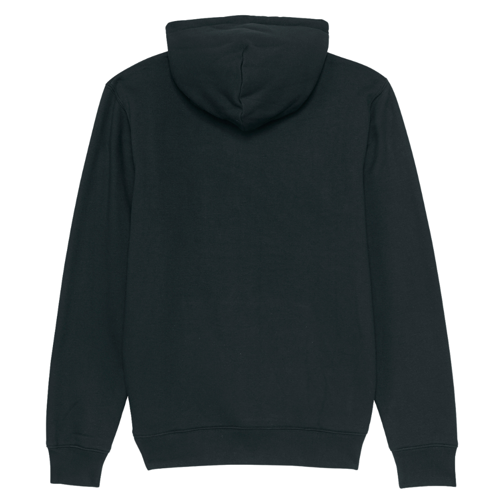 The Snowboarder Organic Hoodie Black Bild 2