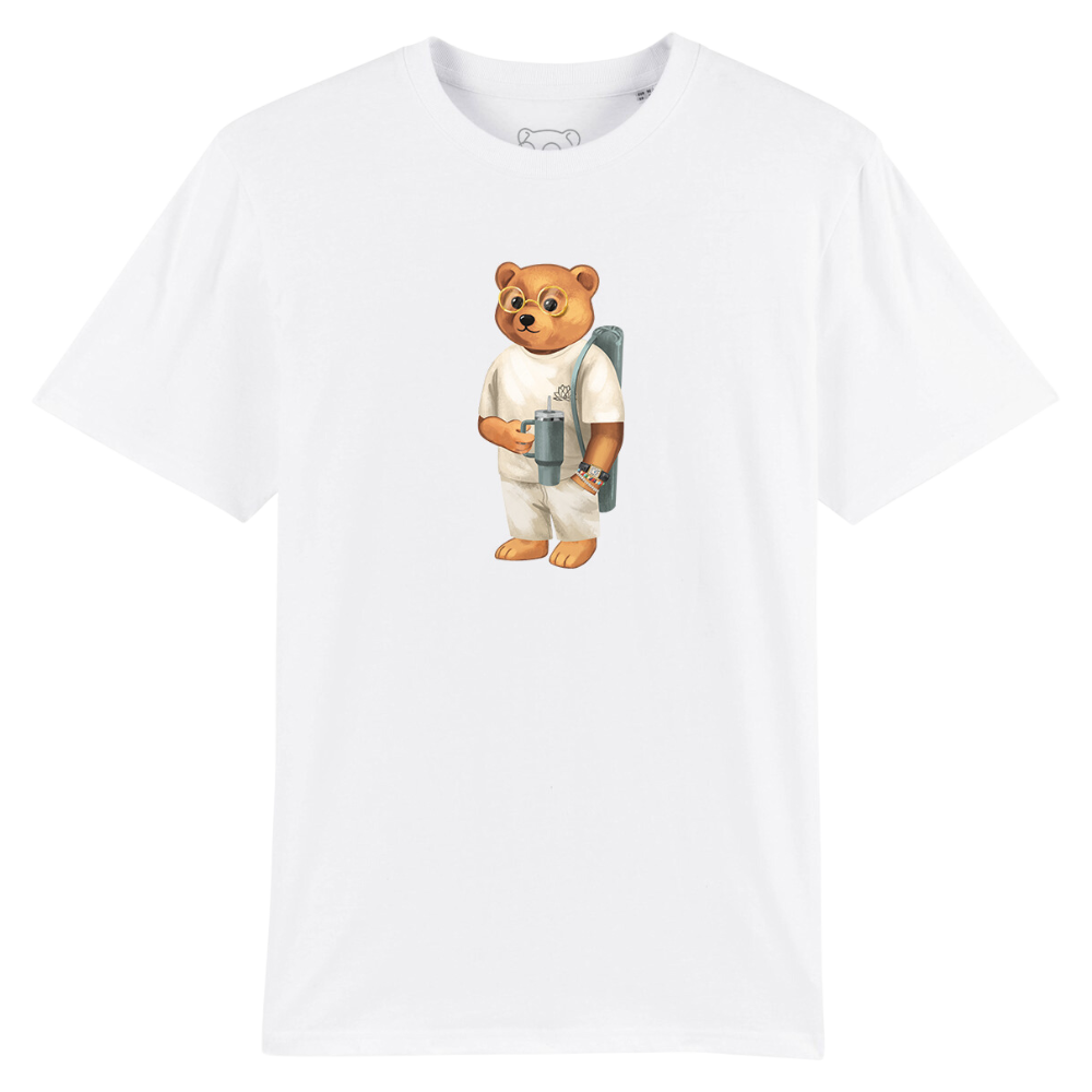 The Yoga Master Organic T-Shirt Sand Brown Bild 1