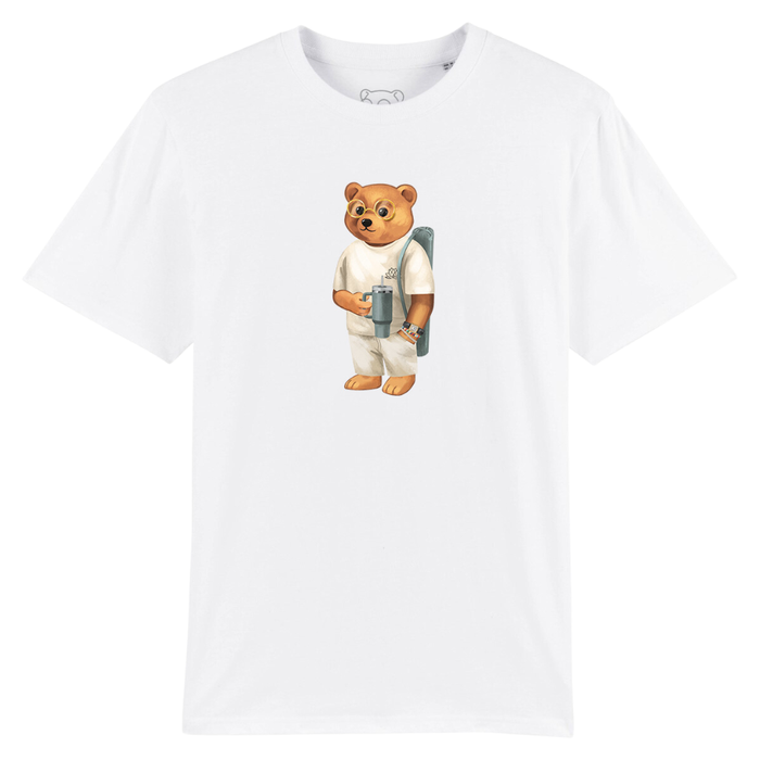 The Yoga Master Organic T-Shirt Sand Brown Bild 1