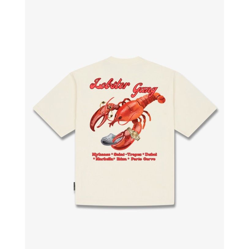Lobster Gang OS BP Tee Off-White Bild 2