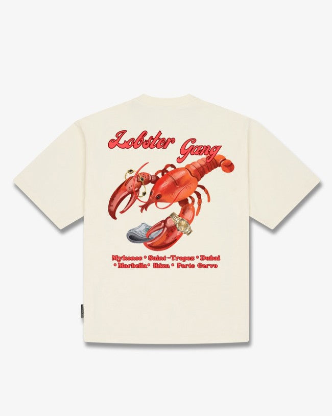 Lobster Gang OS BP Tee Off-White Bild 2