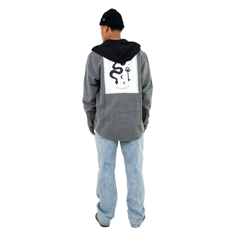 Skulleph Flanell Grey Bild 3