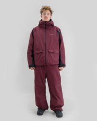 Nostalgia Jacket 2L D.Red Bild 1