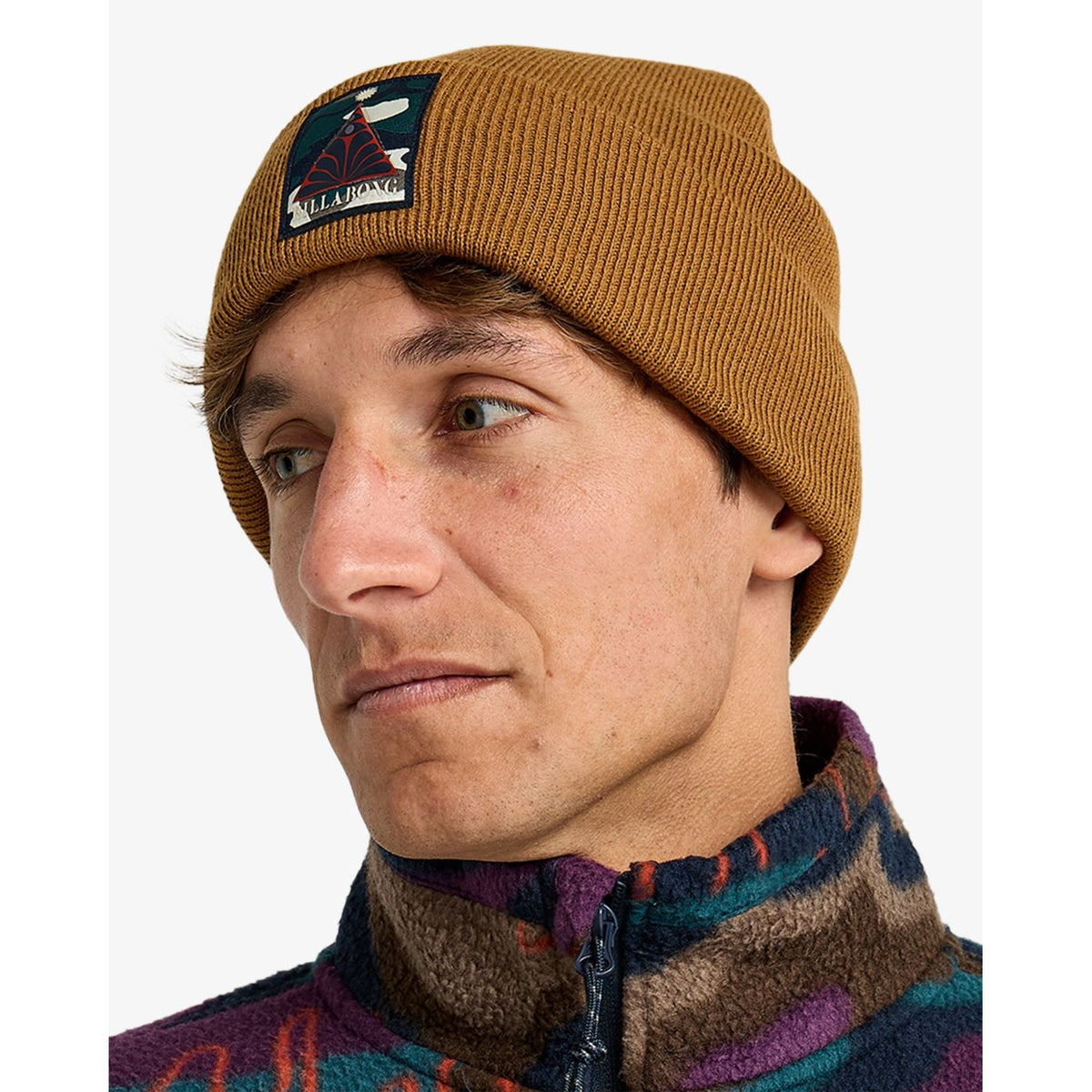 Adiv Patch Beanie Tobacco Bild 1