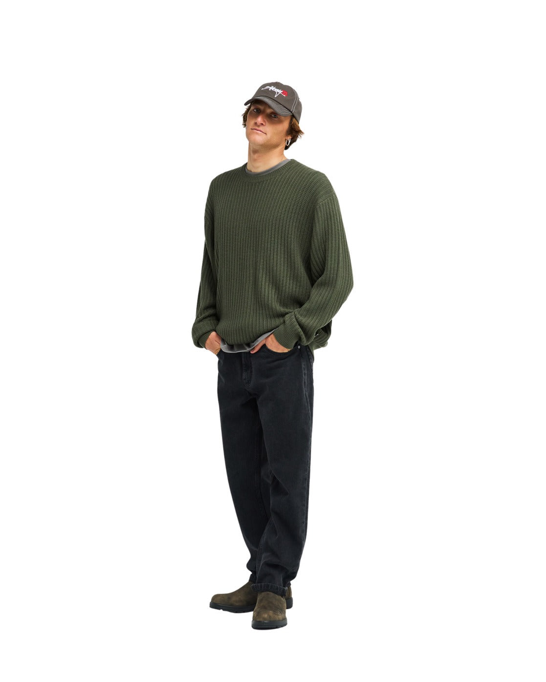 Arch Sweater Riffle Green Bild 3