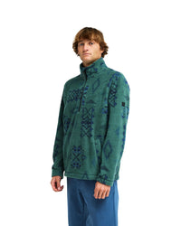 Boundary Mock Neck Smoke Pine Bild 4