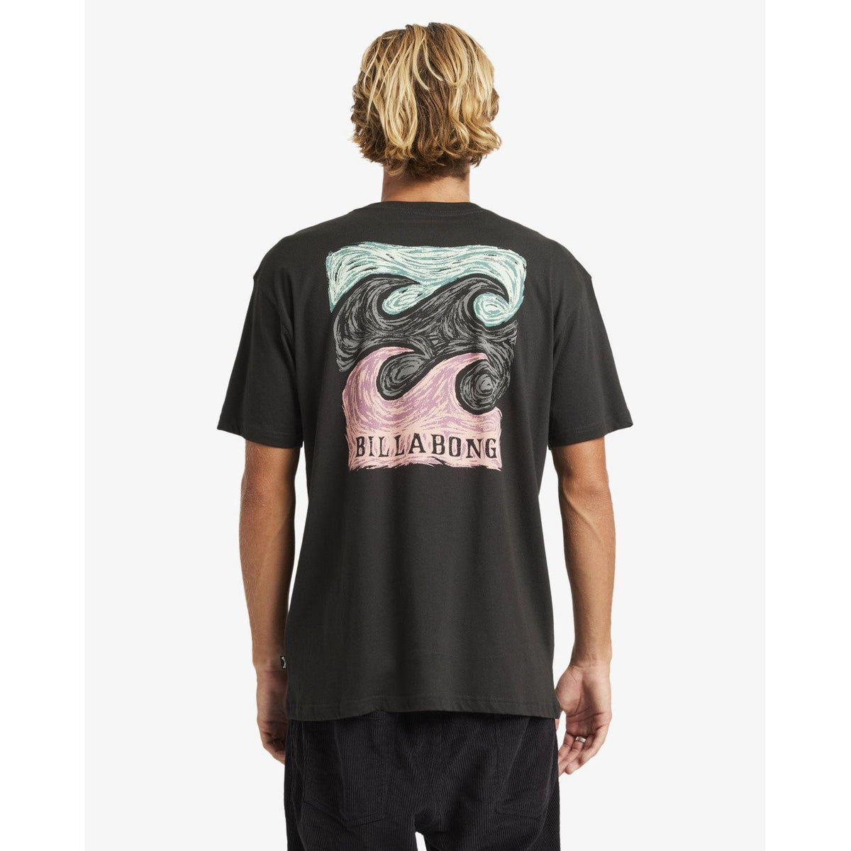 Crayon Wave SS Washed Black Bild 2