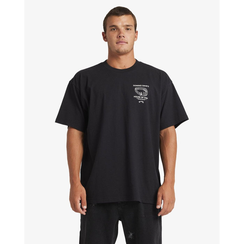 Domino Dave OG SS Washed Black Bild 1