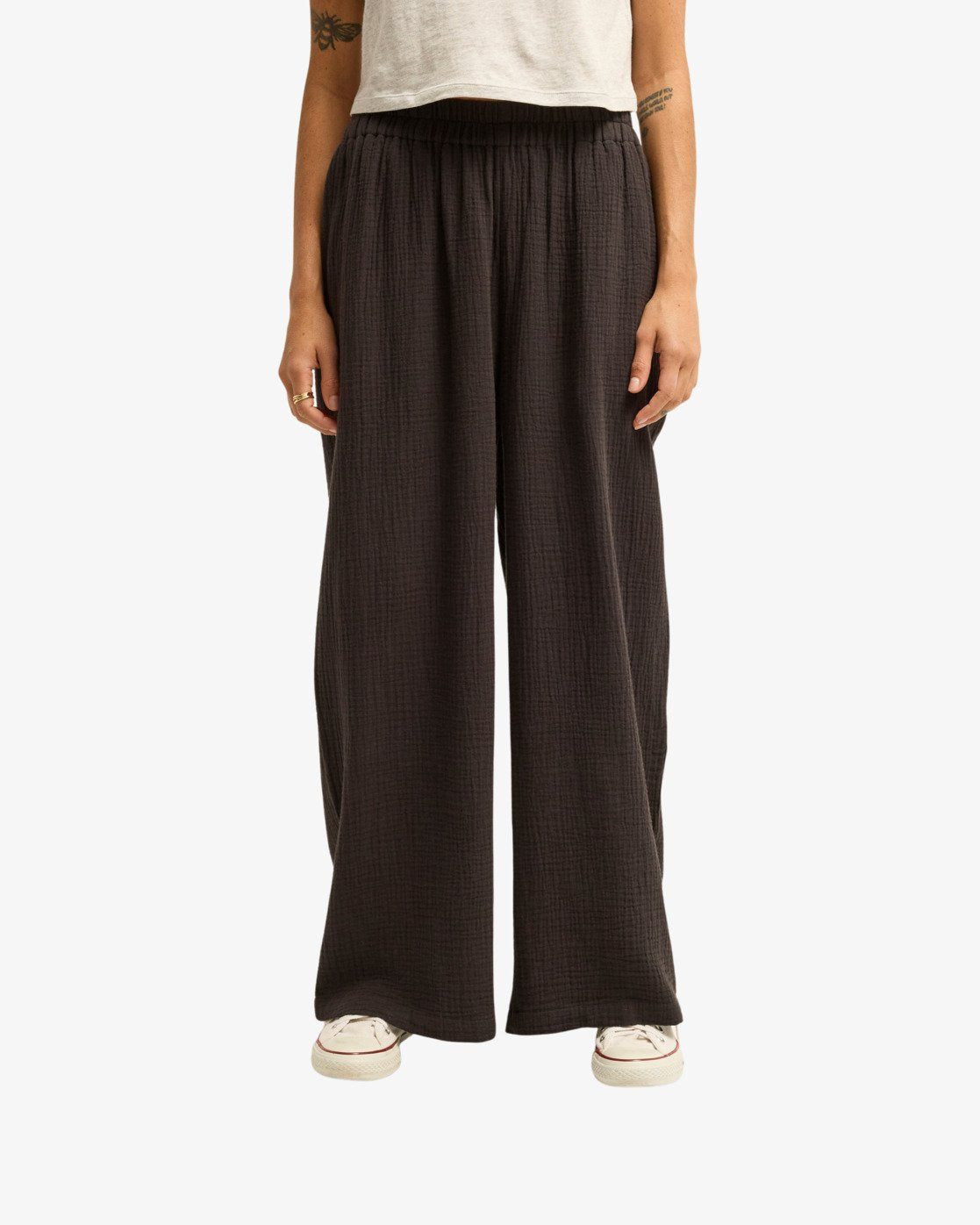 Follow Me Pant Black Pebble Bild 1