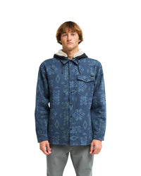 Furnace Bonded Jacquard Blue Graphite Bild 1