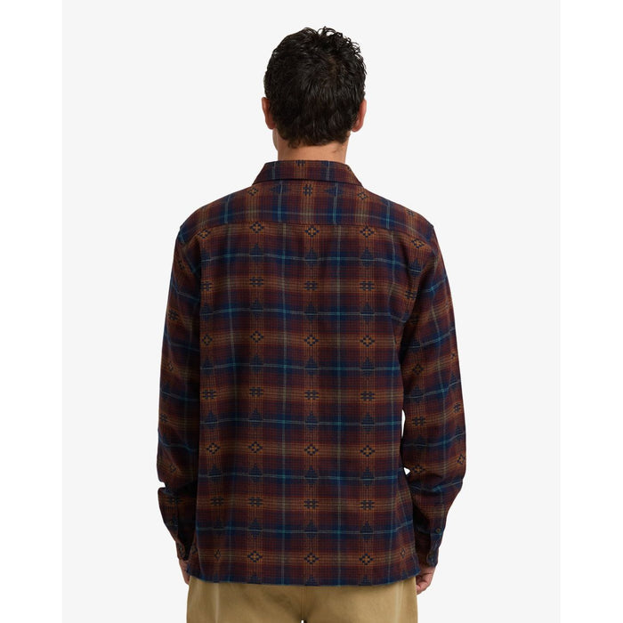 Offshore Jacquard Flannel Wine Bild 2