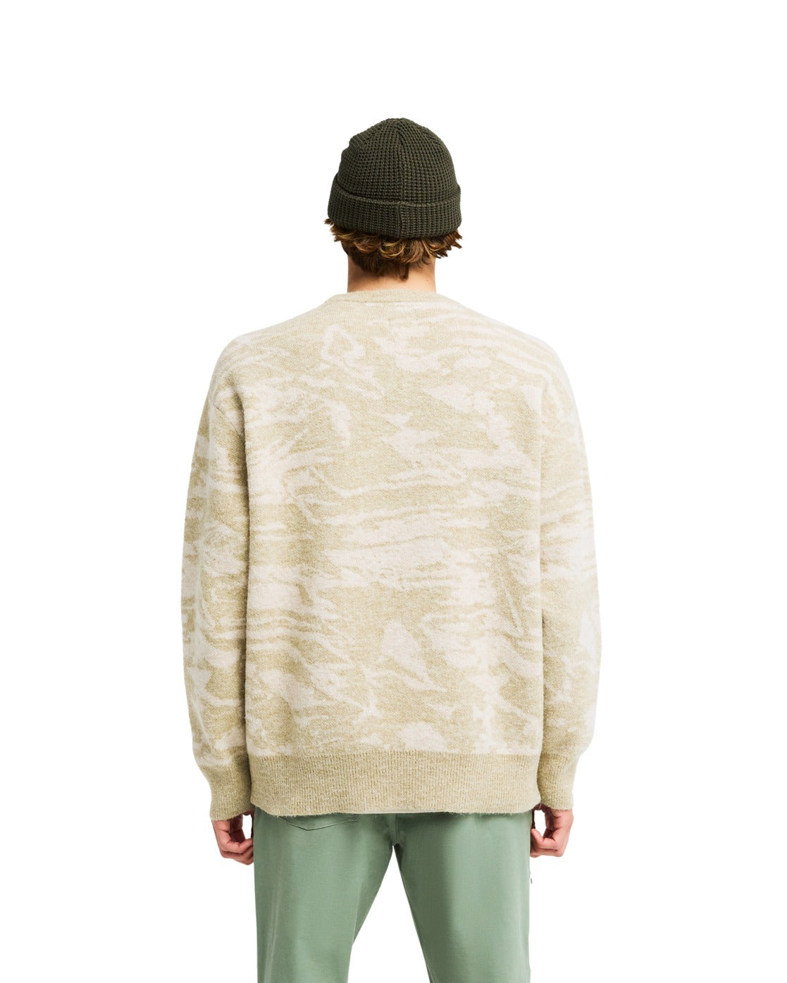 Trail Sweater Sand Khaki Bild 2