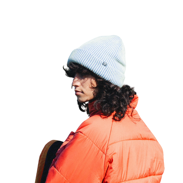 Wave Check Beanie Iris Bild 1