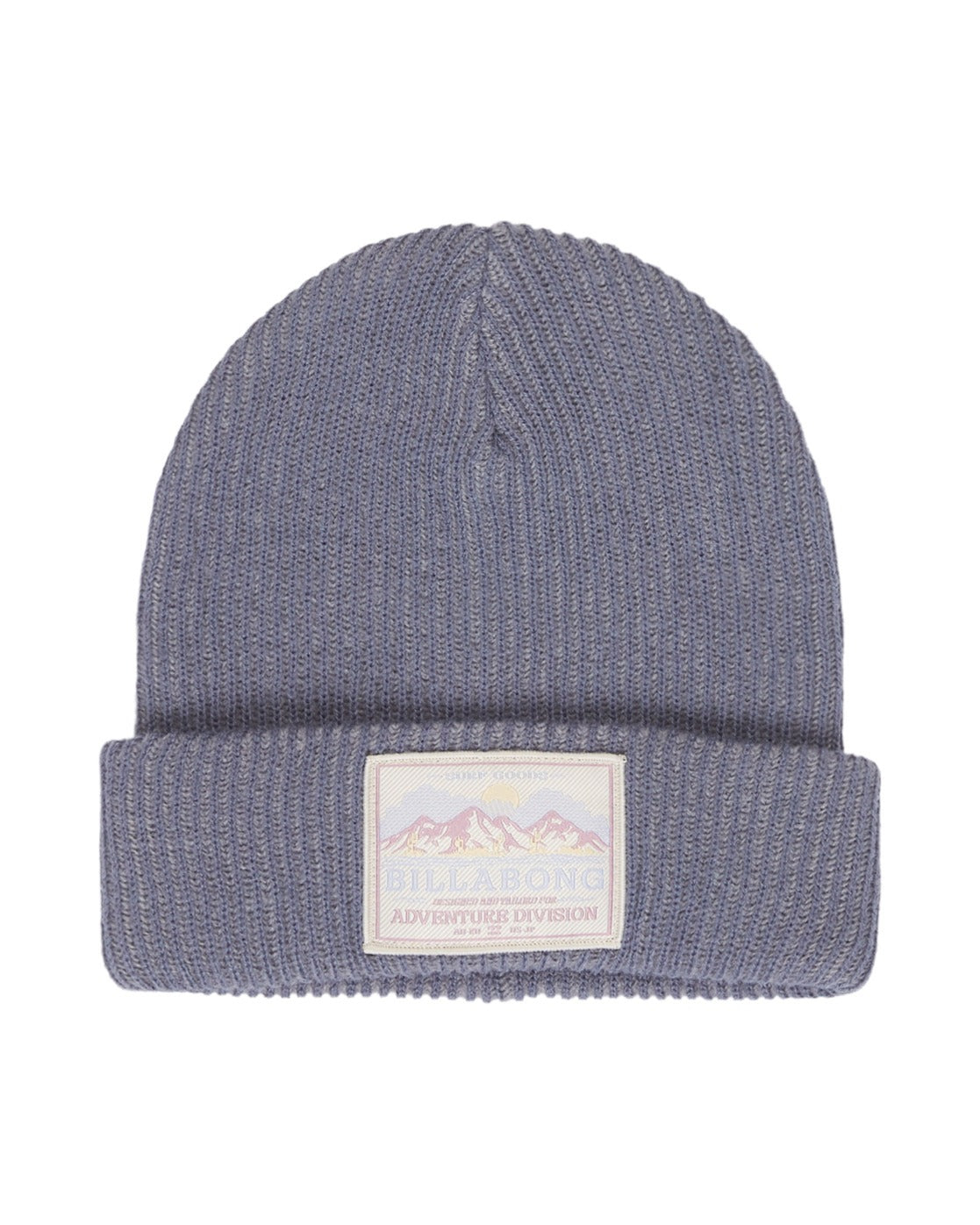 Wave Check Beanie Salted Blue Bild 1