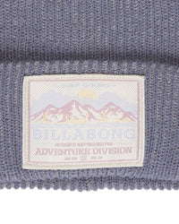 Wave Check Beanie Salted Blue Bild 4