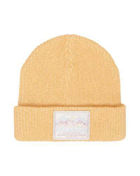 Wave Check Beanie Curry Bild 1