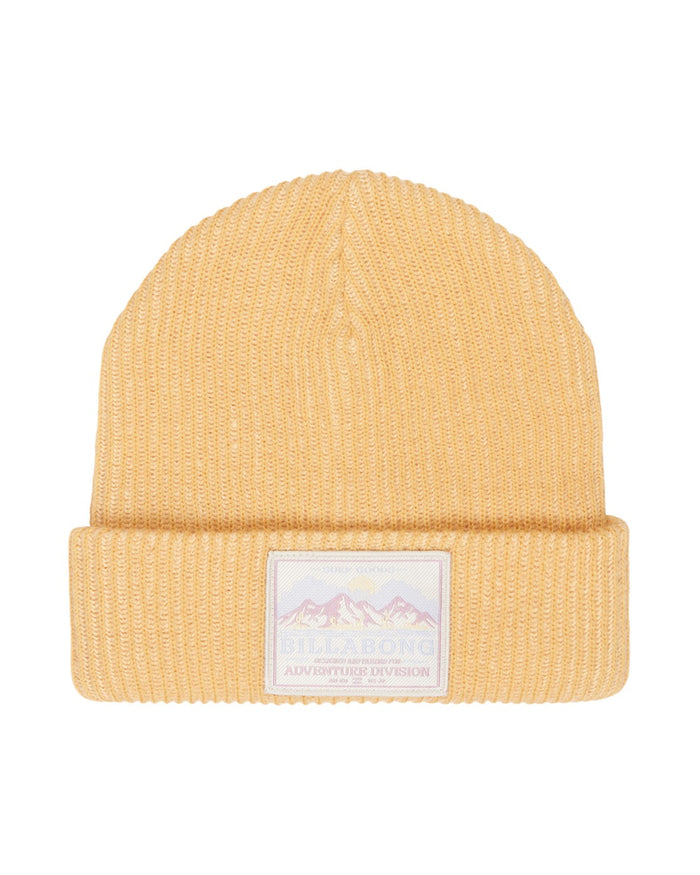 Wave Check Beanie Curry Bild 1