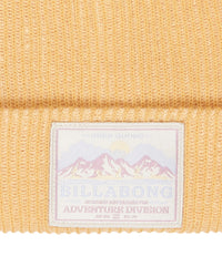 Wave Check Beanie Curry Bild 3