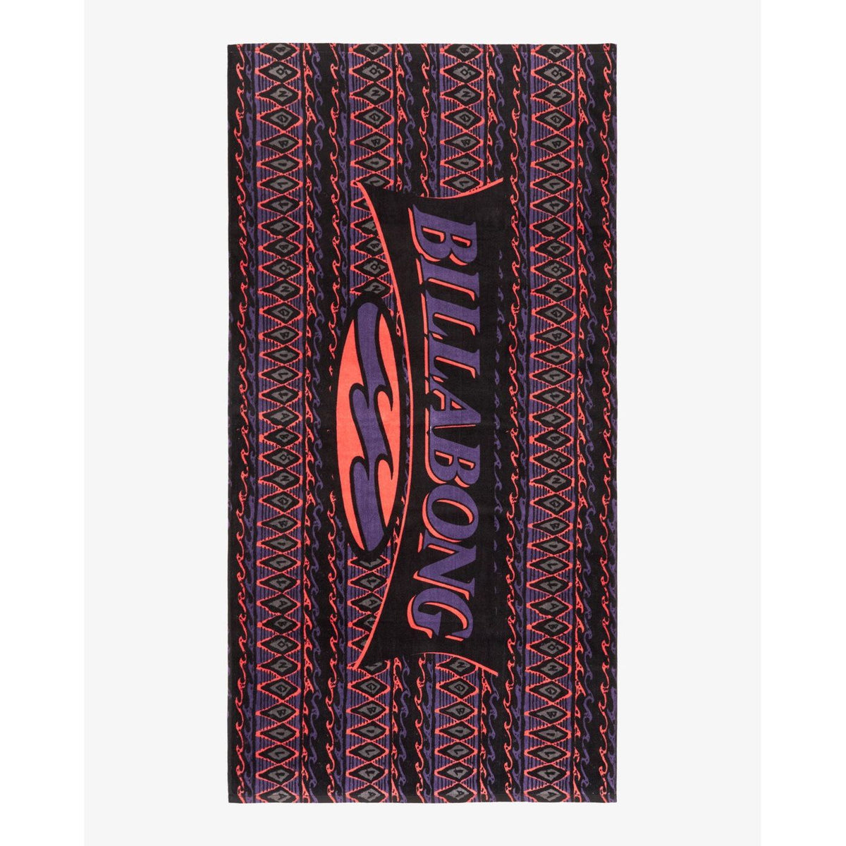 Waves Towel Black Bild 1