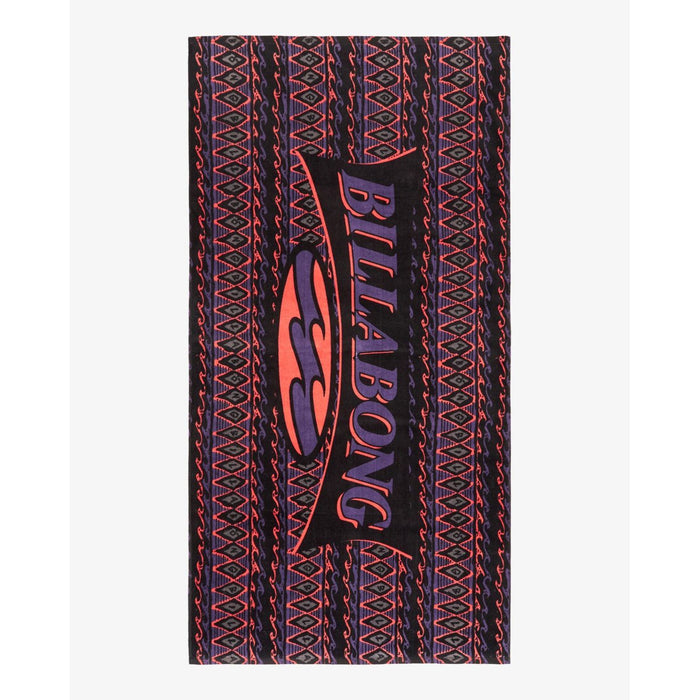 Waves Towel Black Bild 1