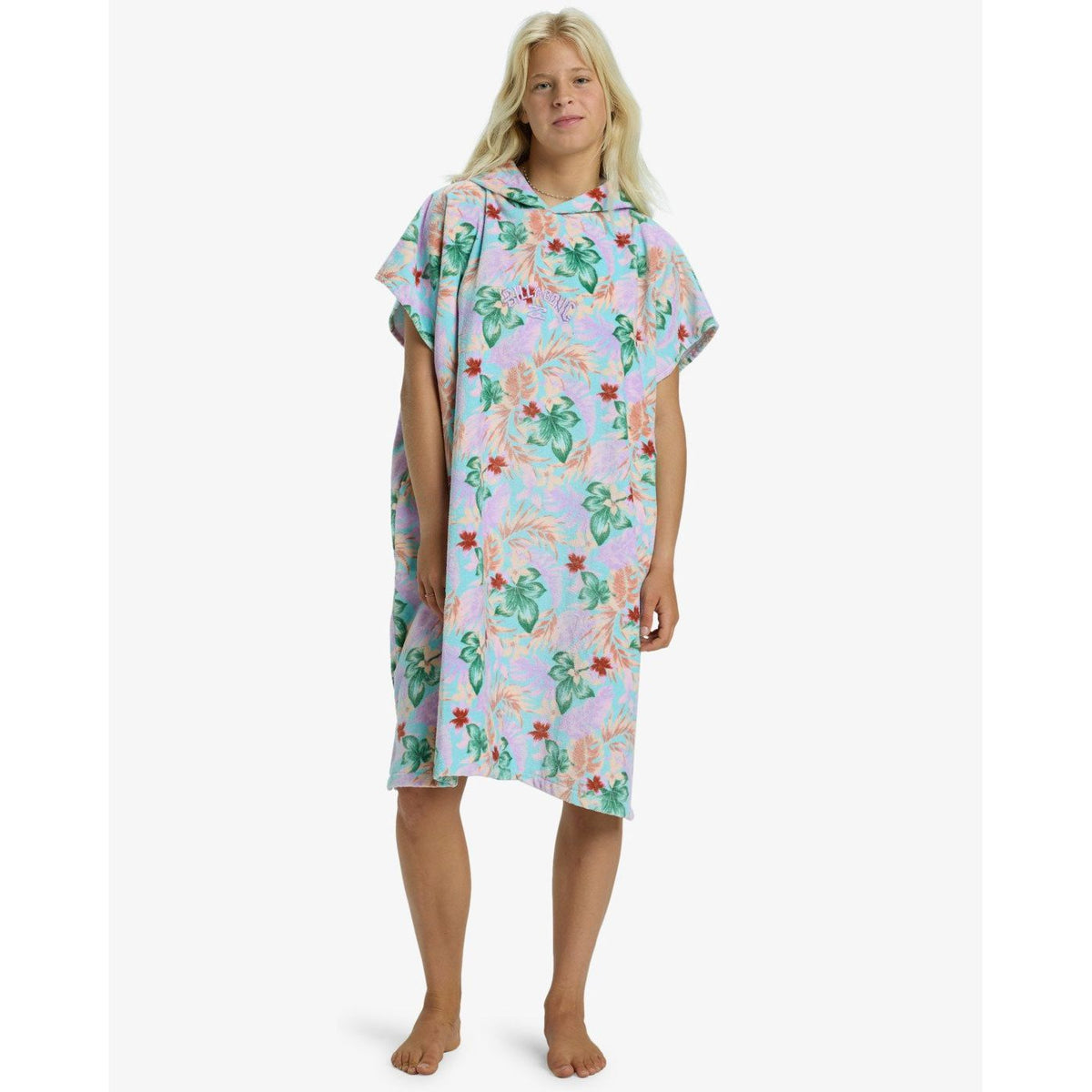 Womens Hooded Towel Coastal Blue Bild 1