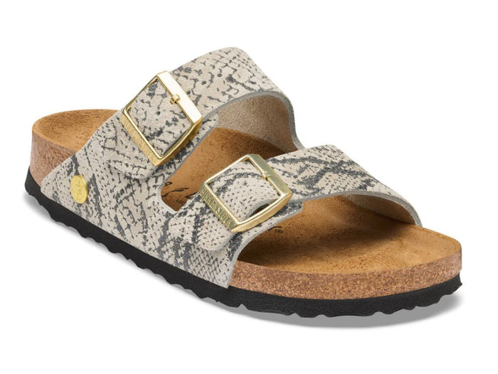 Arizona Suede Leather Snake Oyster Bild 1