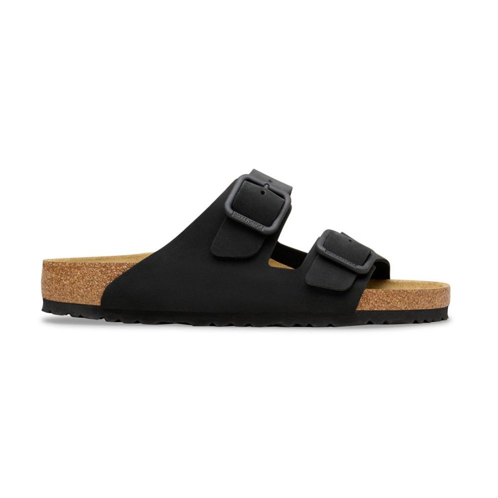 Arizona Wire Buckle Nubuck Leather Schwarz Bild 2