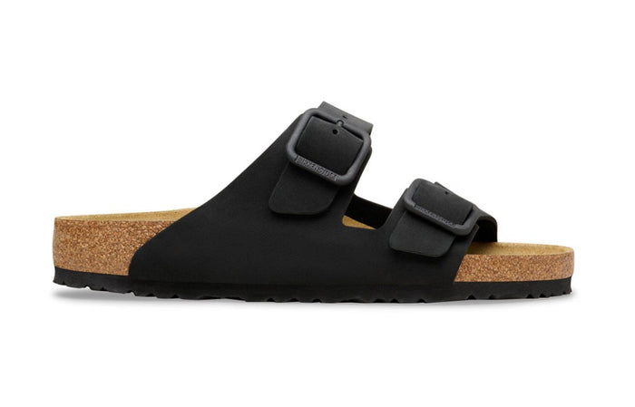 Arizona Wire Buckle Nubuck Leather Schwarz Bild 2