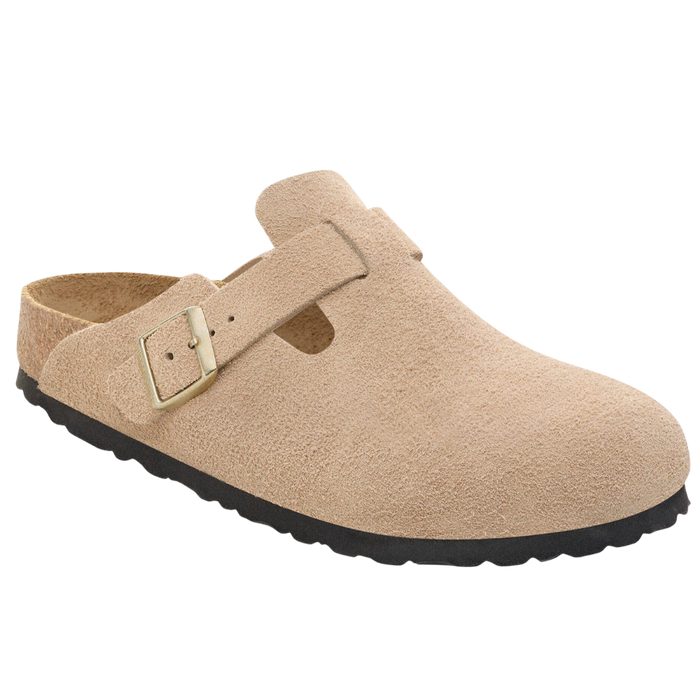 Boston BS Suede Leather Sandcastle Bild 1