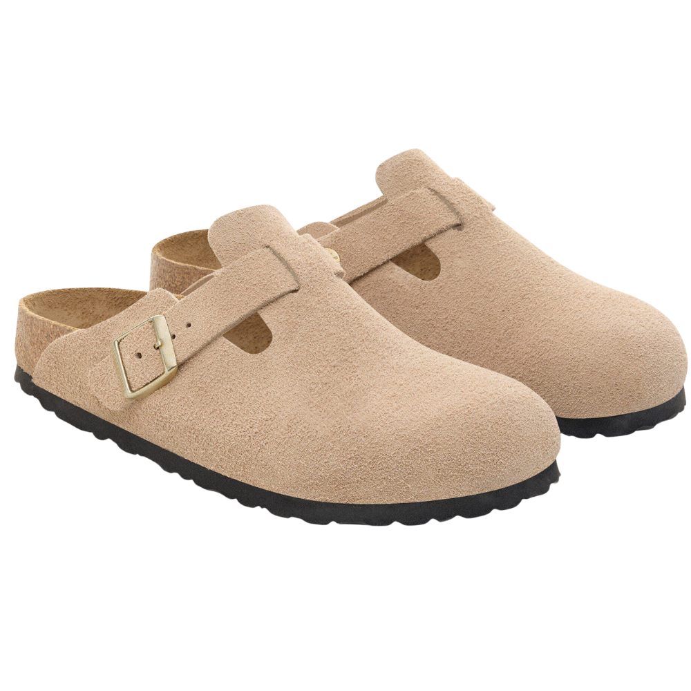 Boston BS Suede Leather Sandcastle Bild 2