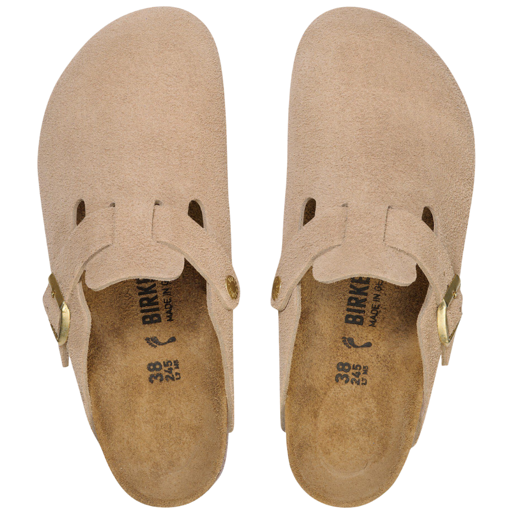 Boston BS Suede Leather Sandcastle Bild 3