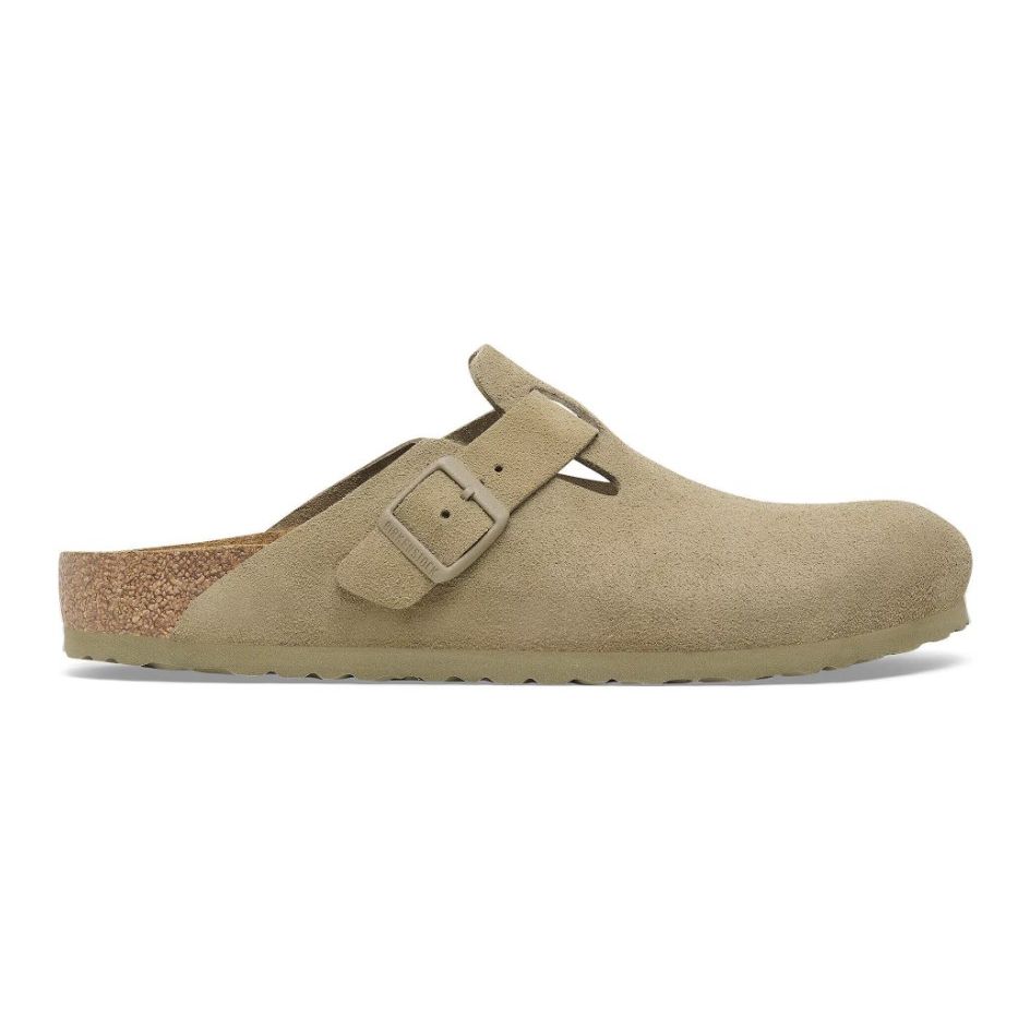 Boston Suede Leather Faded Khaki Bild 2