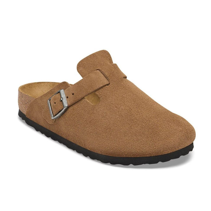 Boston Suede Leather Dark Tea Bild 1