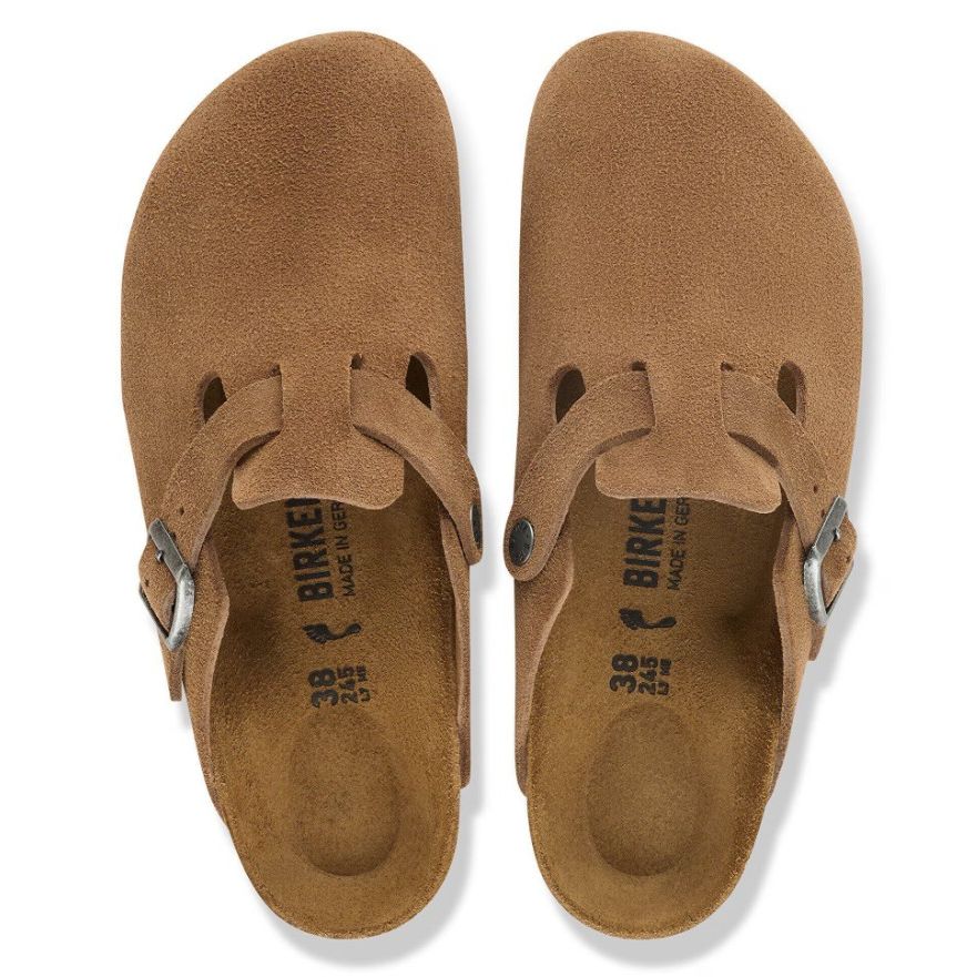Boston Suede Leather Dark Tea Bild 3