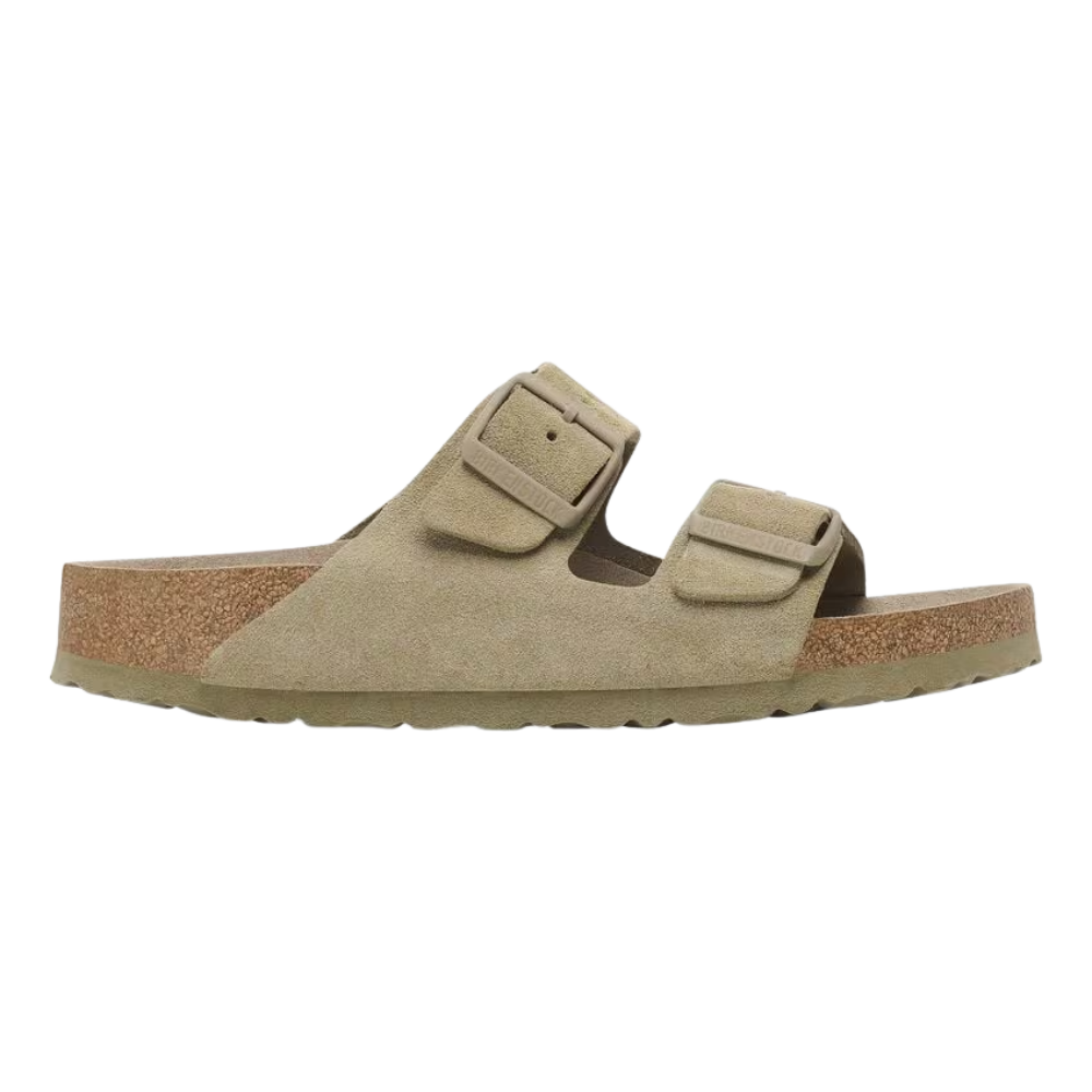 Arizona Soft Footbed Suede Leather Faded Khaki Bild 3