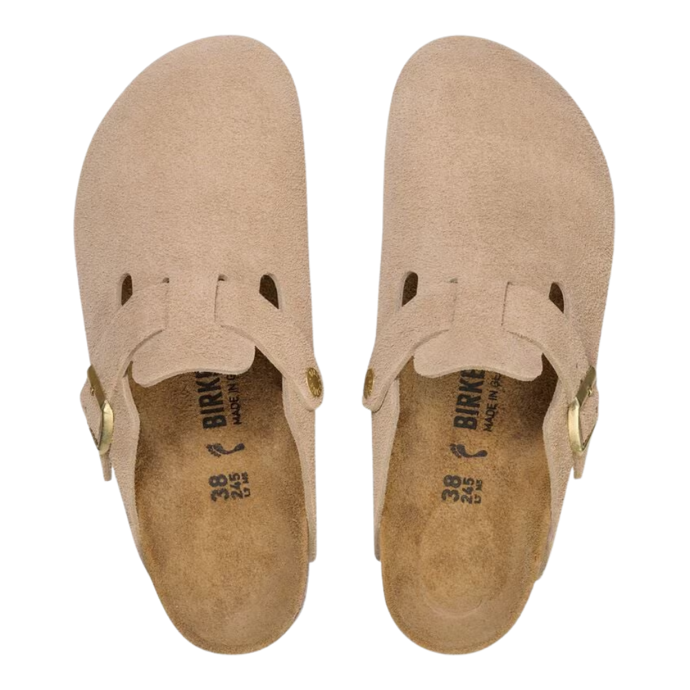 Boston BS Suede Leather Sandcastle Bild 2