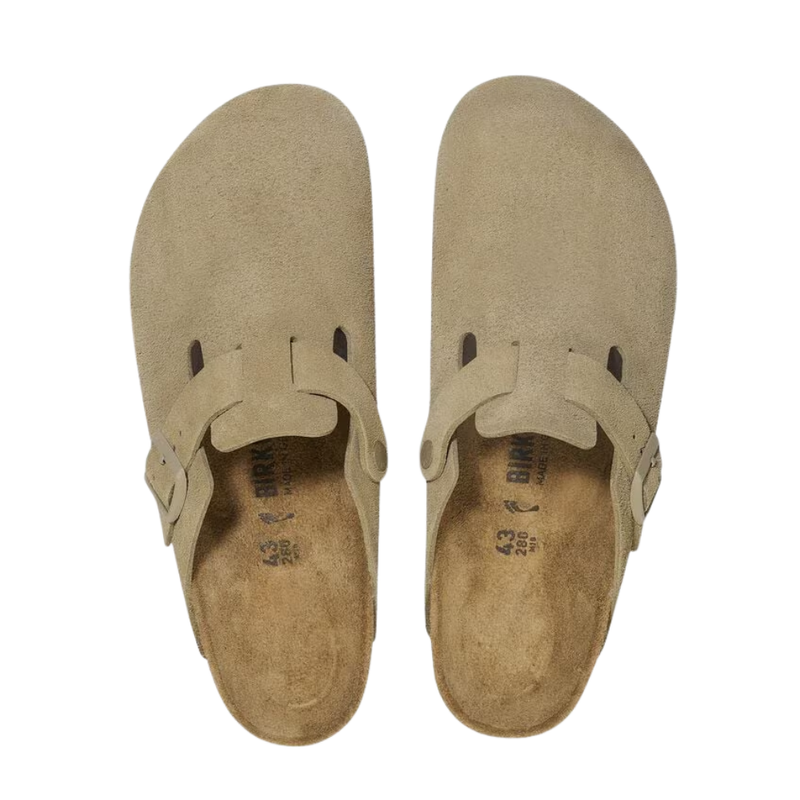 Boston Suede Leather Faded Khaki Bild 2