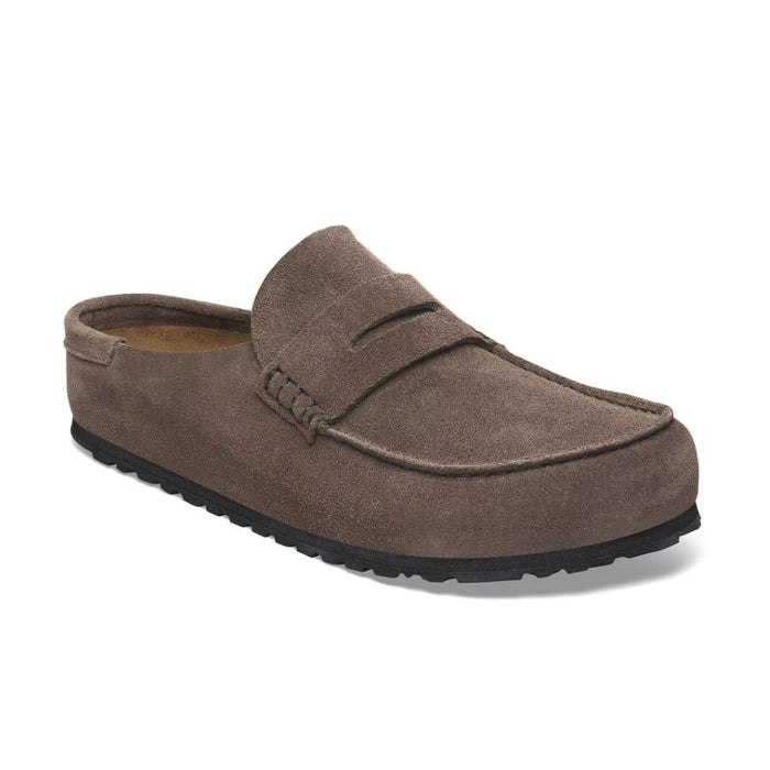 Naples Wrapped Suede Leather Concrete Gray Bild 1