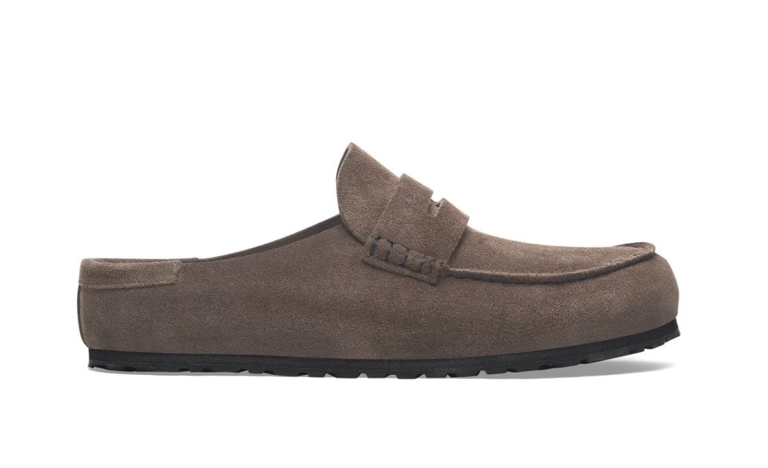 Naples Wrapped Suede Leather Concrete Gray Bild 2